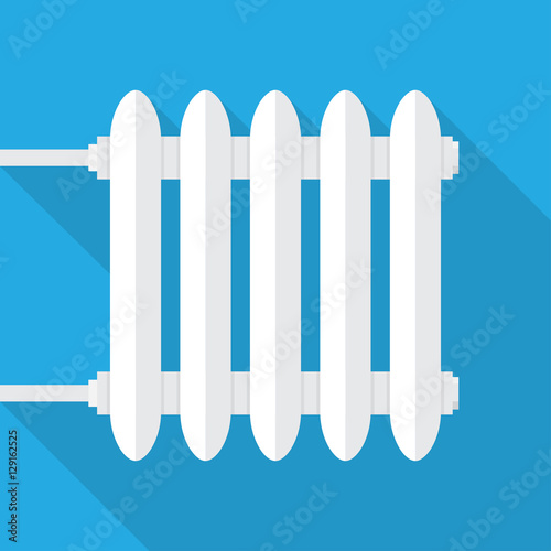 Cast-iron radiator for heating systems.