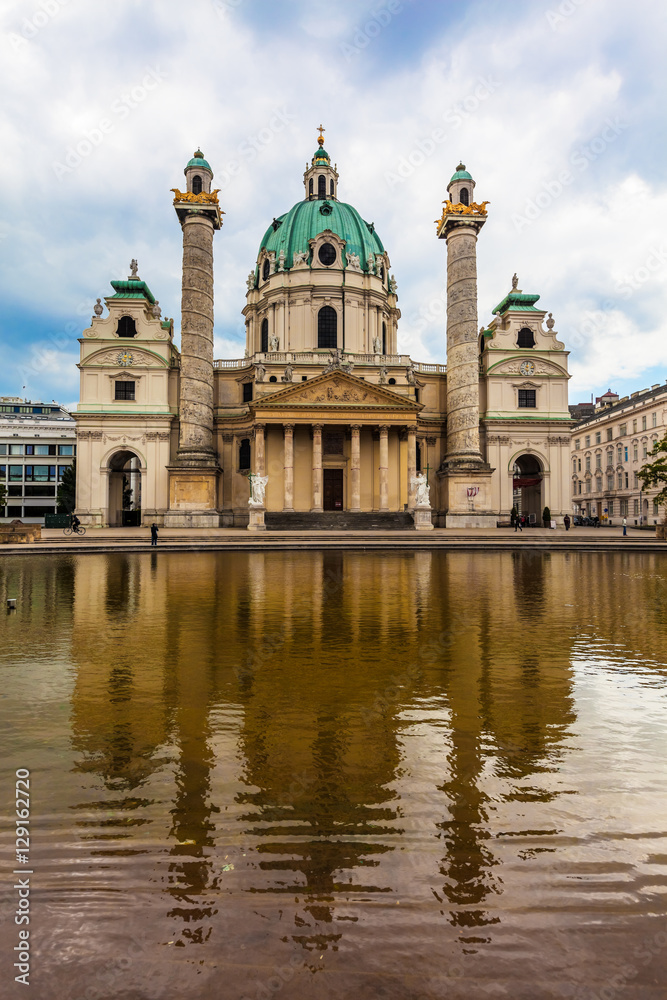 St. Charles's Church (Karlskirche) in Vienna, Austria