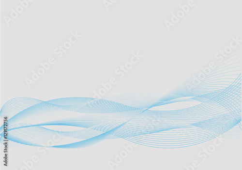 Abstract Blue and Grey Background with Blend
