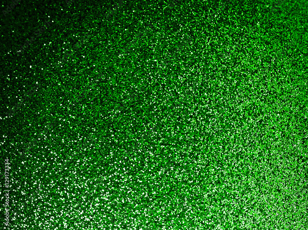 Fototapeta premium Festive abstract green background. Christmas background.