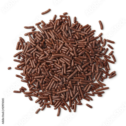 Heap pf chocolate sprinkles photo
