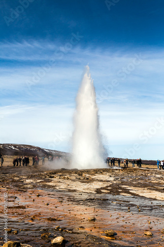 The great Geysir, the father of the geysers