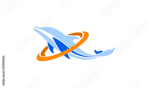 Free Download dolphin in the ring - GFXLoad