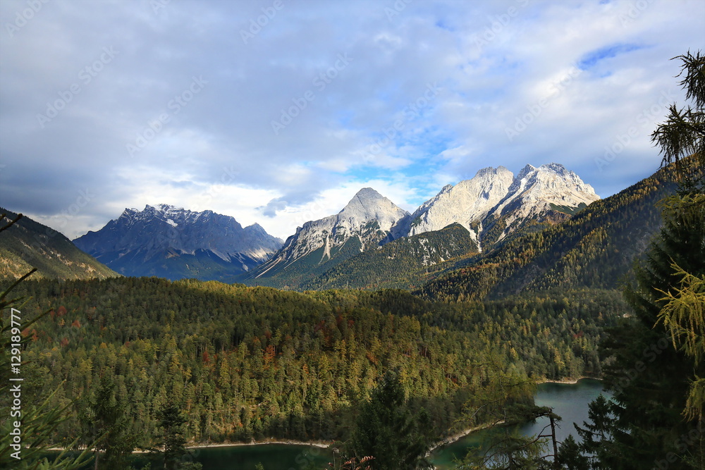 Fototapeta premium Zugspitzblick