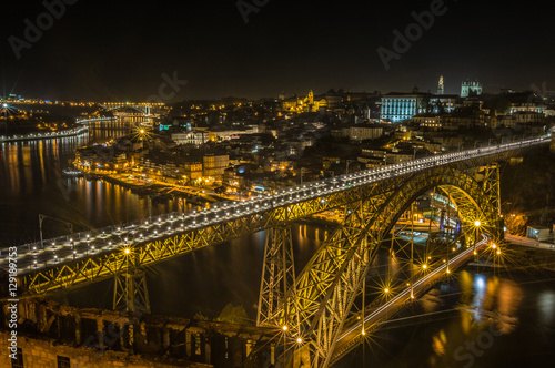 Porto at night photo