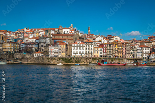 Skyline of Porto in Portugal