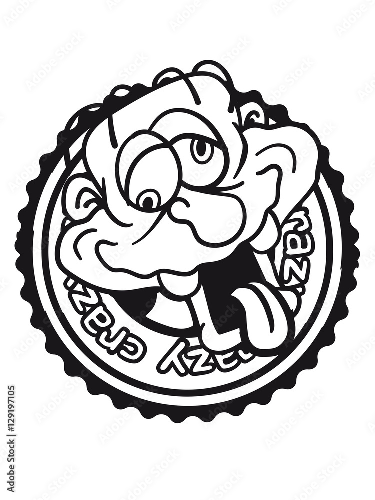 Certified stamp face head confused text head crazy comic cartoon laugh crazy funny logo design silly comic Certified stamp face head confused text head crazy comic cartoon laugh crazy funny logo design silly comic