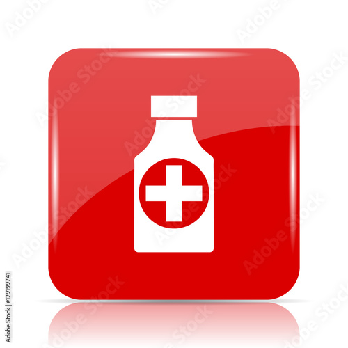 Pills bottle icon