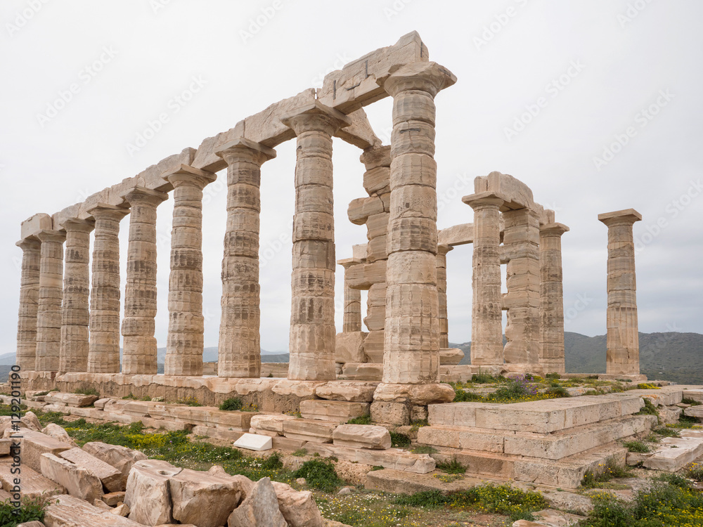 The Temple of Poseidon in Sounio