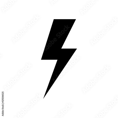 Icon - Blitz - Gefahr - Vorsicht