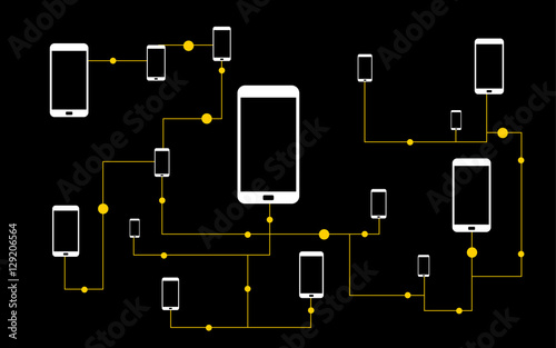 Smartphone - Netzwerk