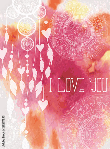 Card for Valentine's Day