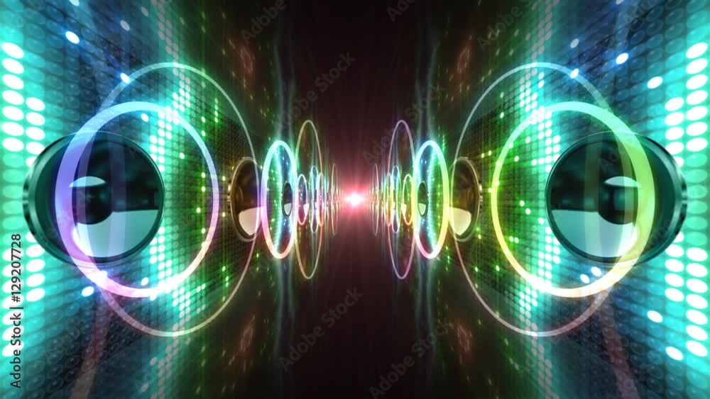 Disco and Club Space background.