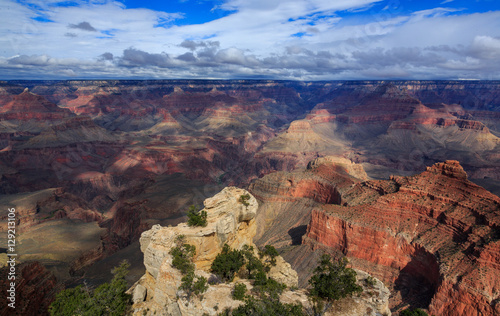 Awesome Landscape of Grand Canyon from South Rim, Arizona, Unite