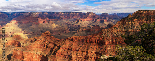 Great Landscape from South Rim of Grand Canyon, Arizona, United