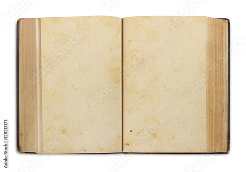 Obraz na płótnie Old book open w salonie