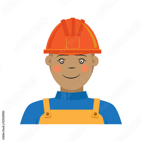 workman flat icon