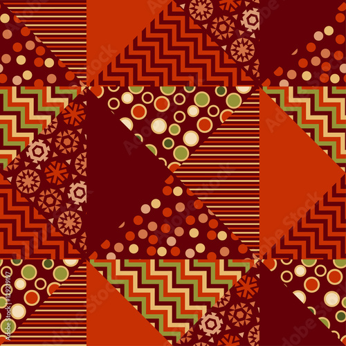 red xmas abstract backgroun...