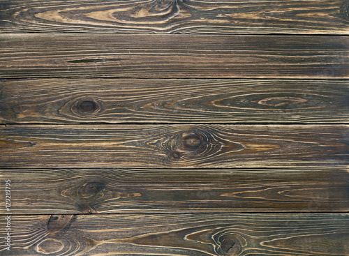 Old brown grunge wood planks background, board or wooden wall