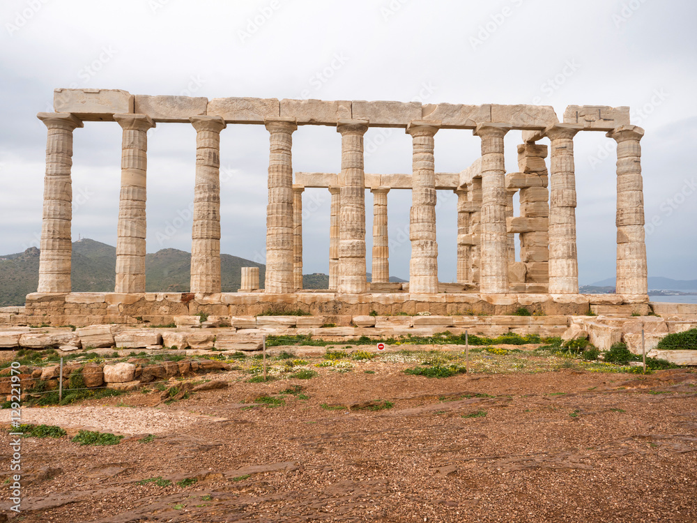 The Temple of Poseidon in Sounio