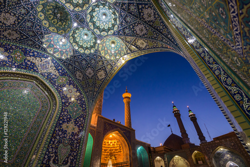 Fatima Masumeh Shrine in Qom city in Iran
