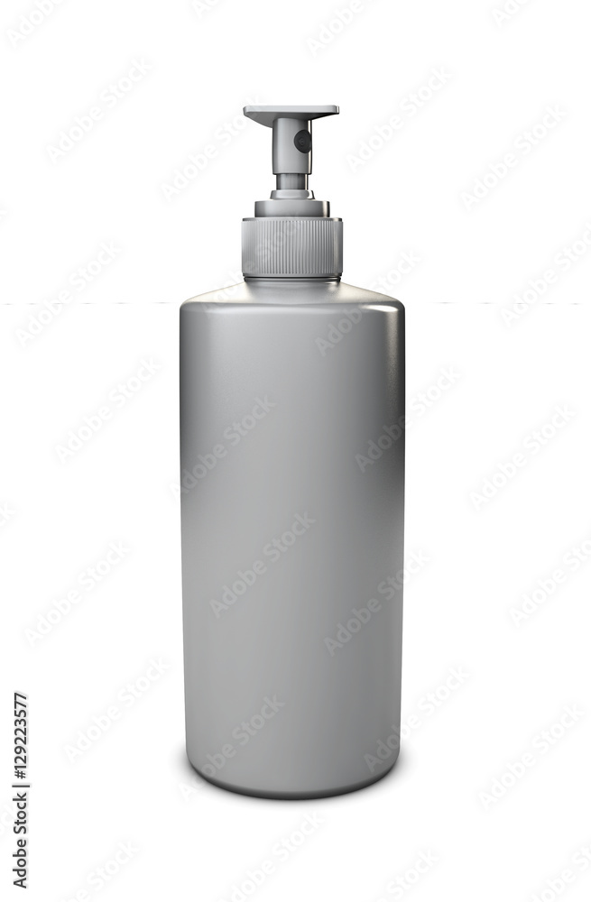 3d Illustration of Realistic Cosmetic bottle can sprayer container. 3d Illustration of Realistic Cosmetic bottle can sprayer container.