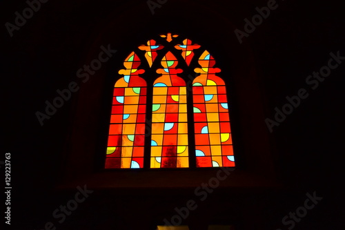 stained glass window 