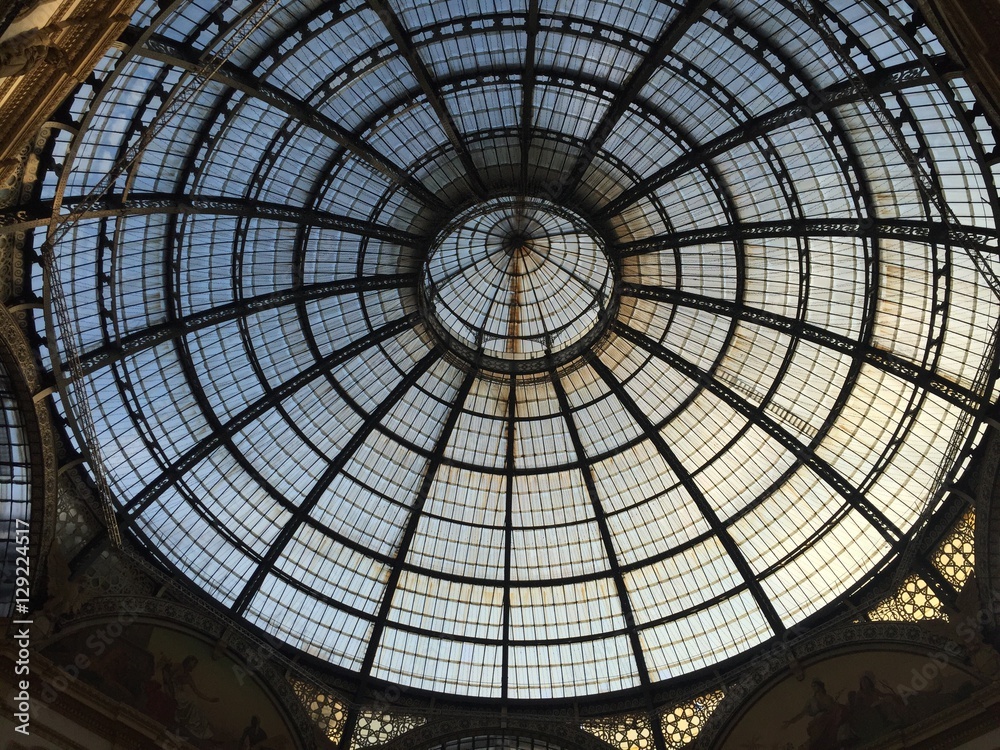 Milan, Italy. Milano Galleria Vittorio Emanuele II