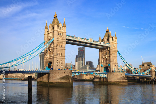 Tower Bridge on Sunny Day ,London United Kingdom