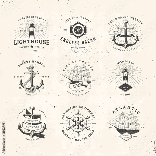 sail logo set