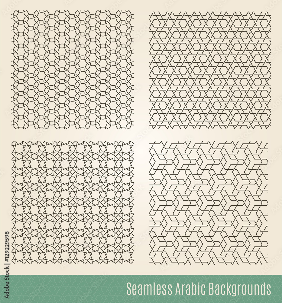 Seamless Islamic backgrounds