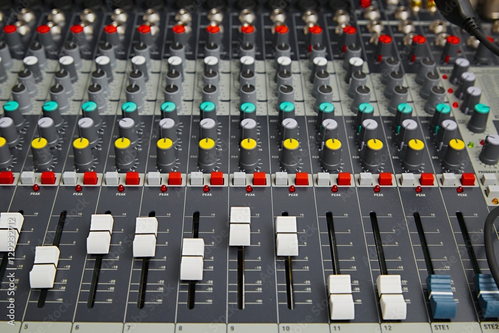 Audio Mixer Board