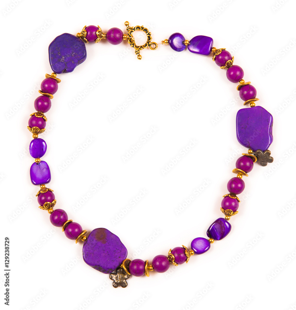Obraz premium Jewellery bracelet armlet isolated on white background