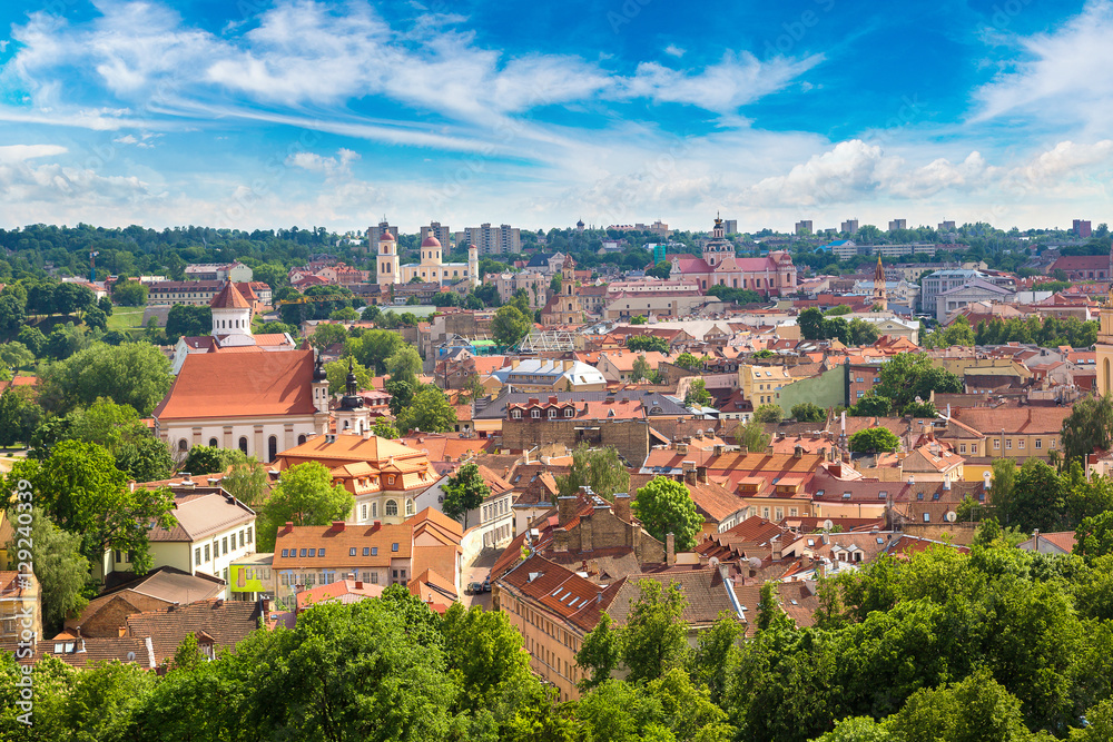 Fototapeta premium Vilnius cityscape
