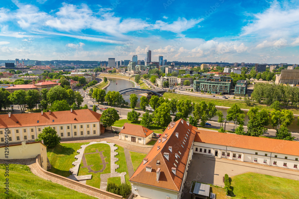 Modern part of Vilnius