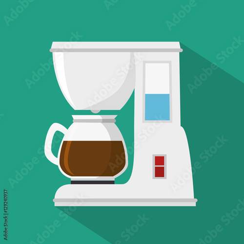 coffee machine isolated icon vector illustration design