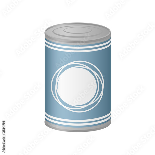 metal can of preserved food