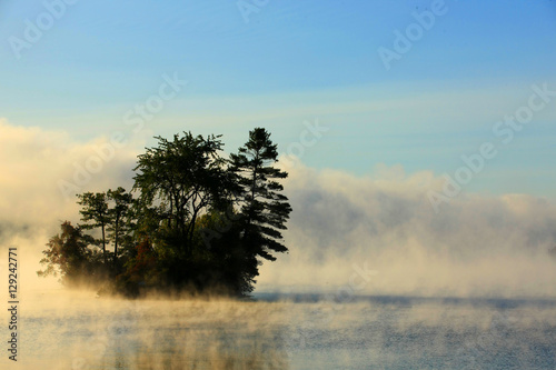 Lake Winnipesauke Fog