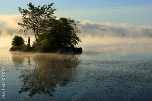 Lake Winnipesauke Fog