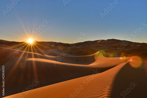 Amanecer en el Desierto