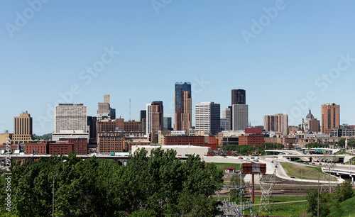 Fényképezés Skyline of Saint Paul Minnesota
