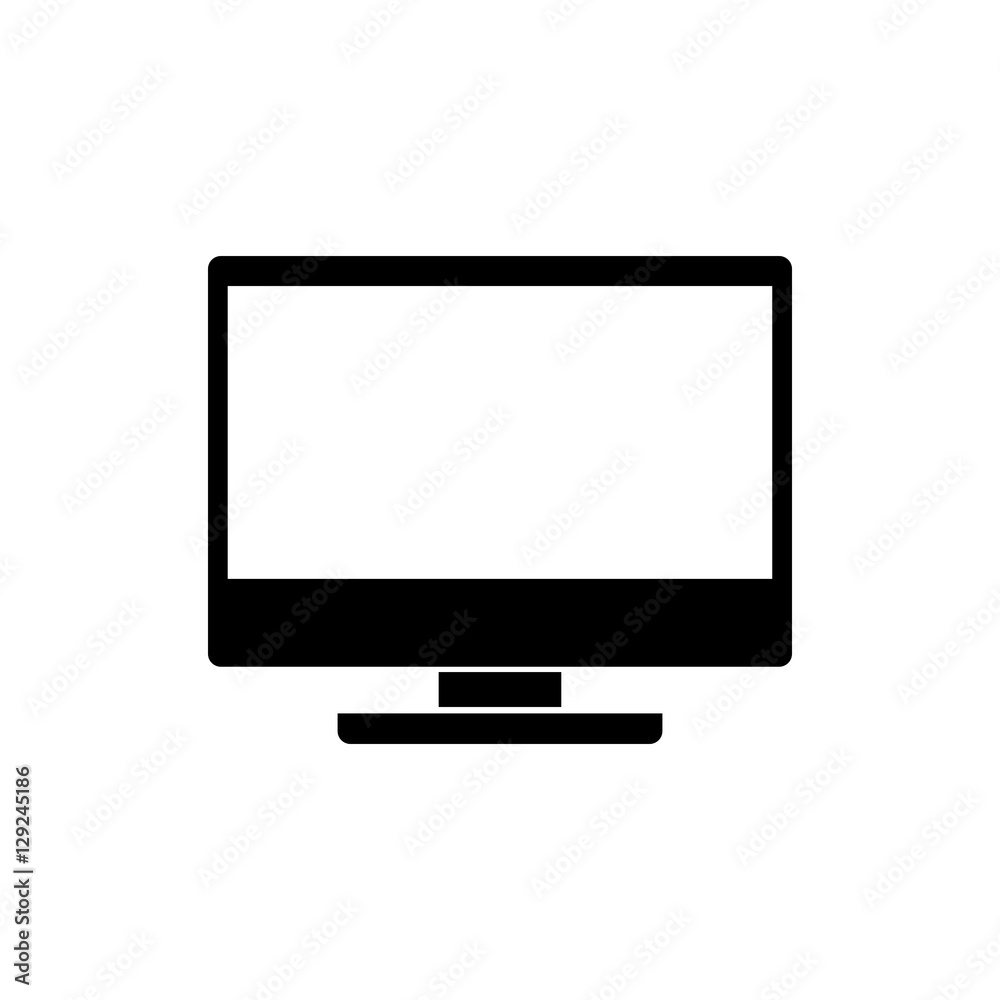 Computer icon. Device gadget technology and electronic theme. Isolated design. Vector illustration Computer icon. Device gadget technology and electronic theme. Isolated design. Vector illustration