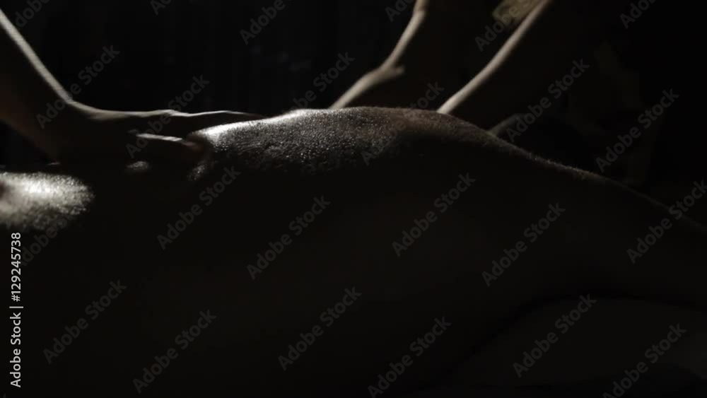 Thai Massage Body Parts Thai massage therapists gently massage the parts of the human body using oils and herbs in a spa salon Thai Massage Body Parts Thai massage therapists gently massage the parts of the human body using oils and herbs in a spa salon