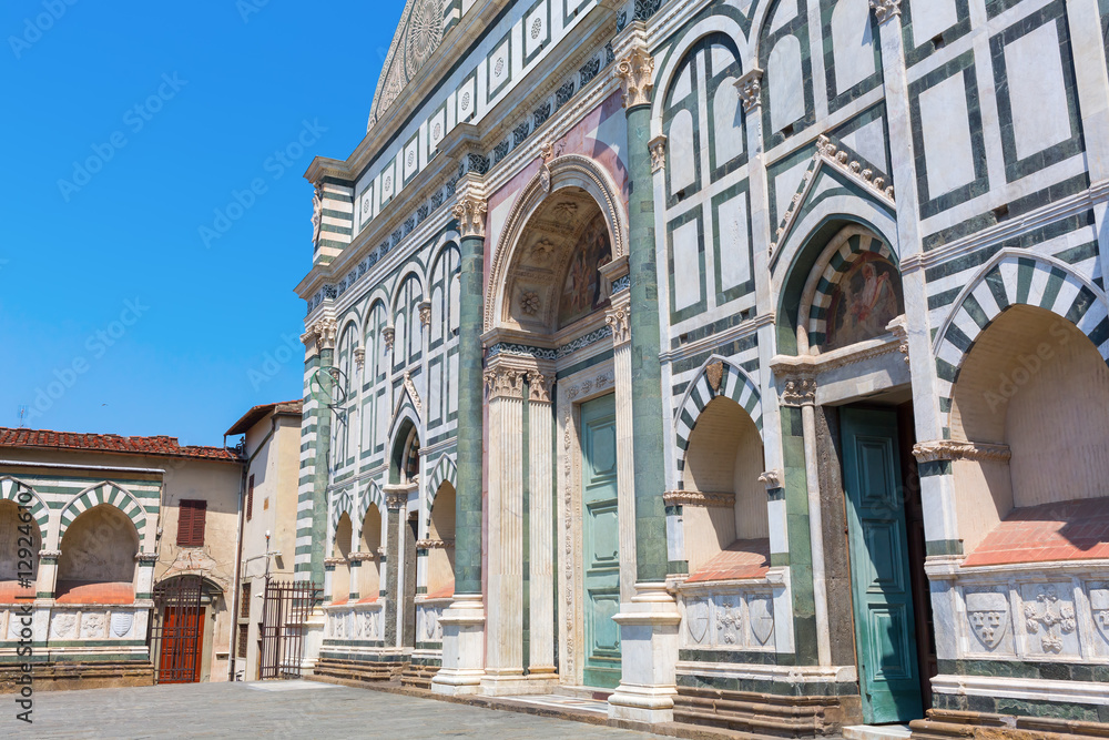 church Santa Maria Novella in Florence, Italy