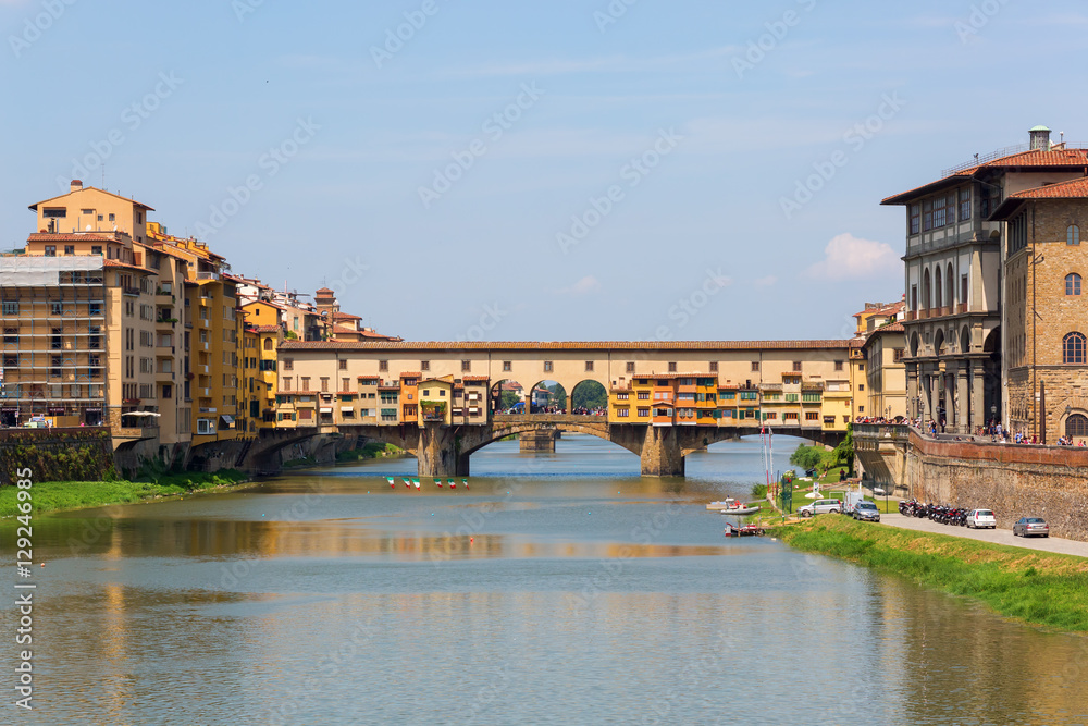 Obraz premium Ponte Vecchio in Florence, Italy