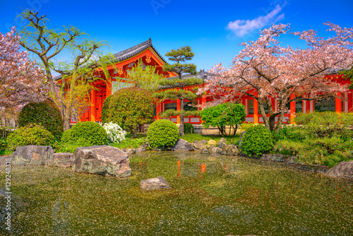 Kyoto in Spring at Sanjusangendo.
