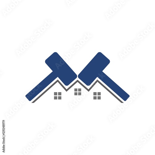 house law logo. property law logo.
