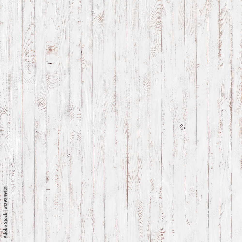 white rustic wood texture background