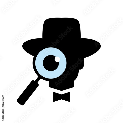 detective logo vector