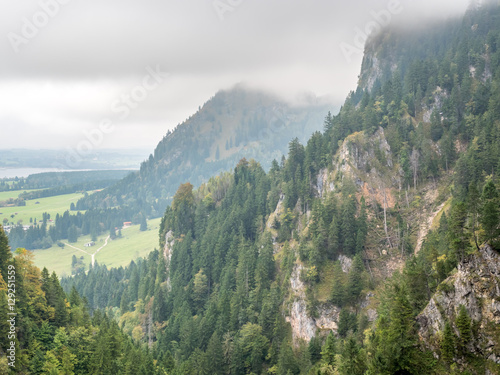 Landscape view in Bavaria, Germany